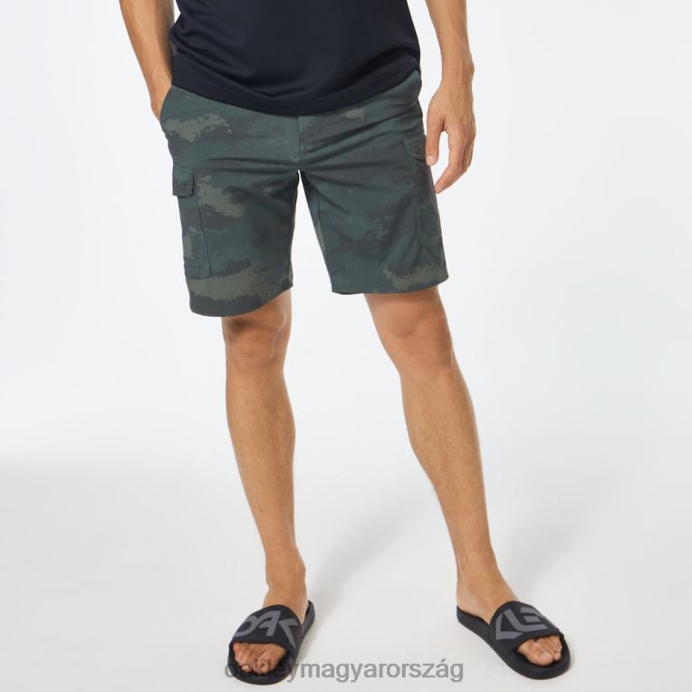 Oakley b1b camo cargo short 6PVBJ2856 ruhák zöld kefe camo