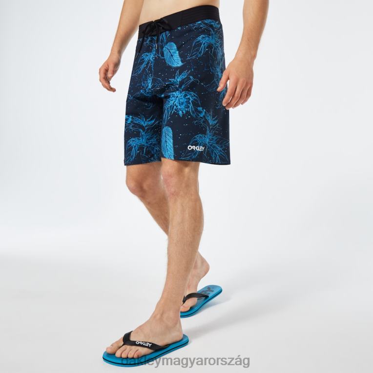 Oakley ohana virágos 20"-os deszkanadrág 6PVBJ2895 ruhák kék virág béka