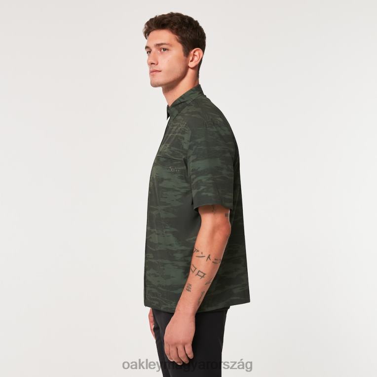 Oakley egész napos rc ing 6PVBJ2242 ruhák ecset tigris camo zöld