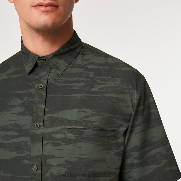 Oakley egész napos rc ing 6PVBJ2242 ruhák ecset tigris camo zöld