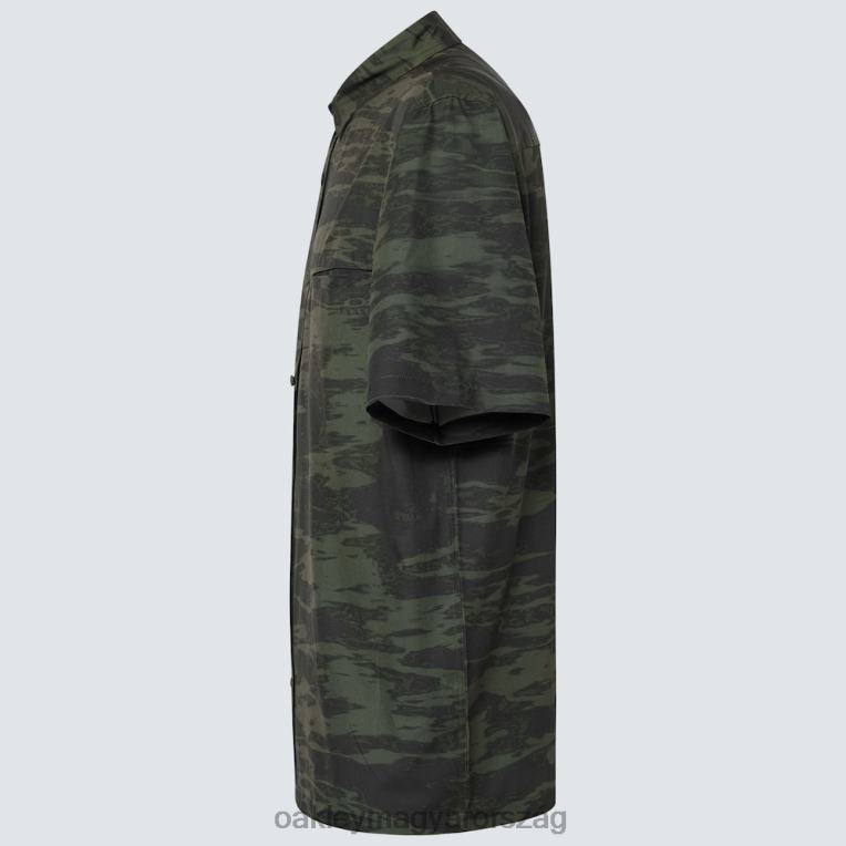 Oakley egész napos rc ing 6PVBJ2242 ruhák ecset tigris camo zöld