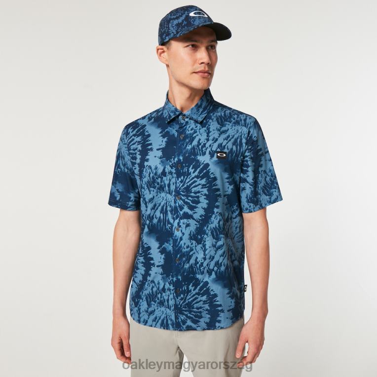 Oakley mtn festék szőtt 6PVBJ2359 ruhák kék hegyi nyakkendőfesték