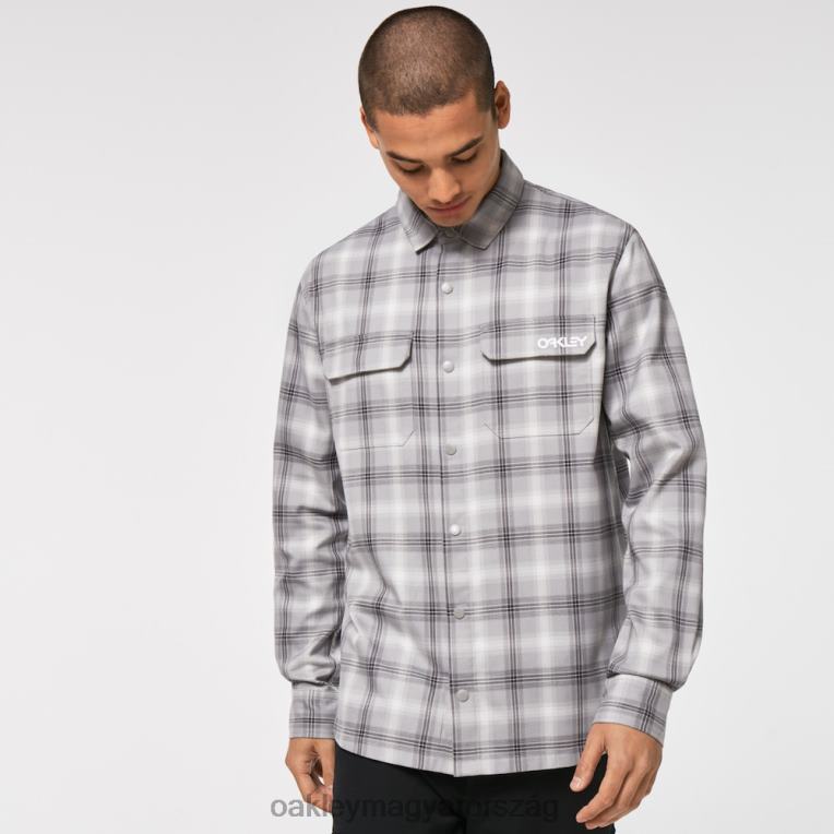 Oakley niseko tech flanel 6PVBJ2464 ruhák szürke csekk
