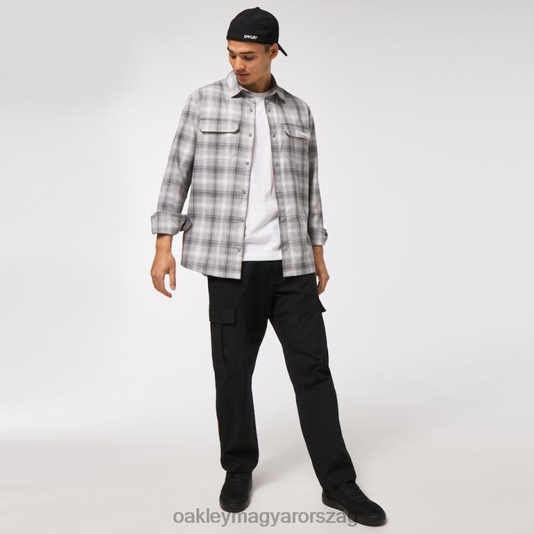 Oakley niseko tech flanel 6PVBJ2464 ruhák szürke csekk