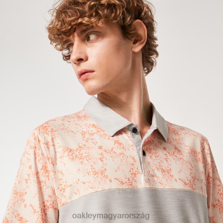 Oakley homoktömb póló 6PVBJ2183 ruhák lágy narancs