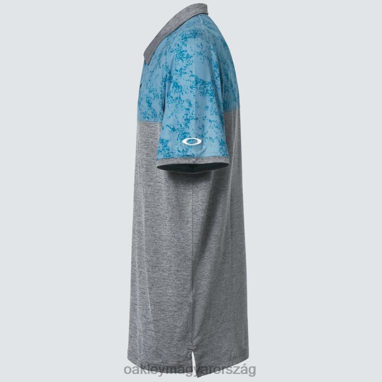 Oakley homoktömb póló 6PVBJ2185 ruhák aurora kék
