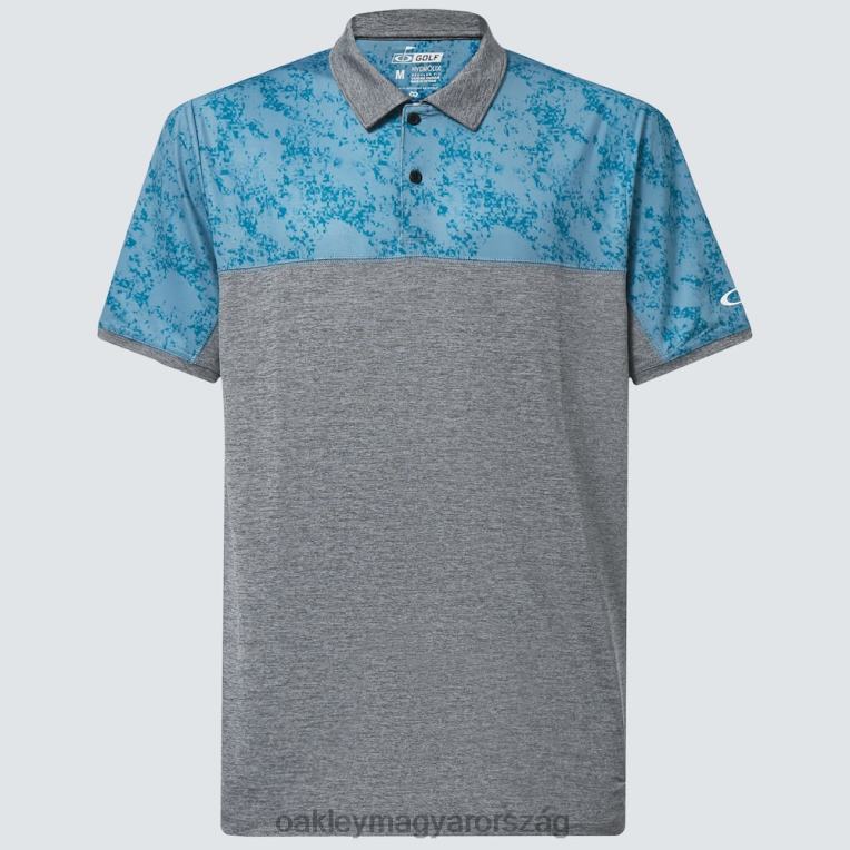 Oakley homoktömb póló 6PVBJ2185 ruhák aurora kék