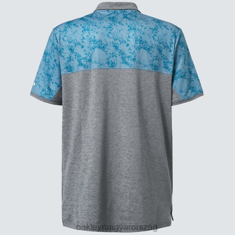 Oakley homoktömb póló 6PVBJ2185 ruhák aurora kék