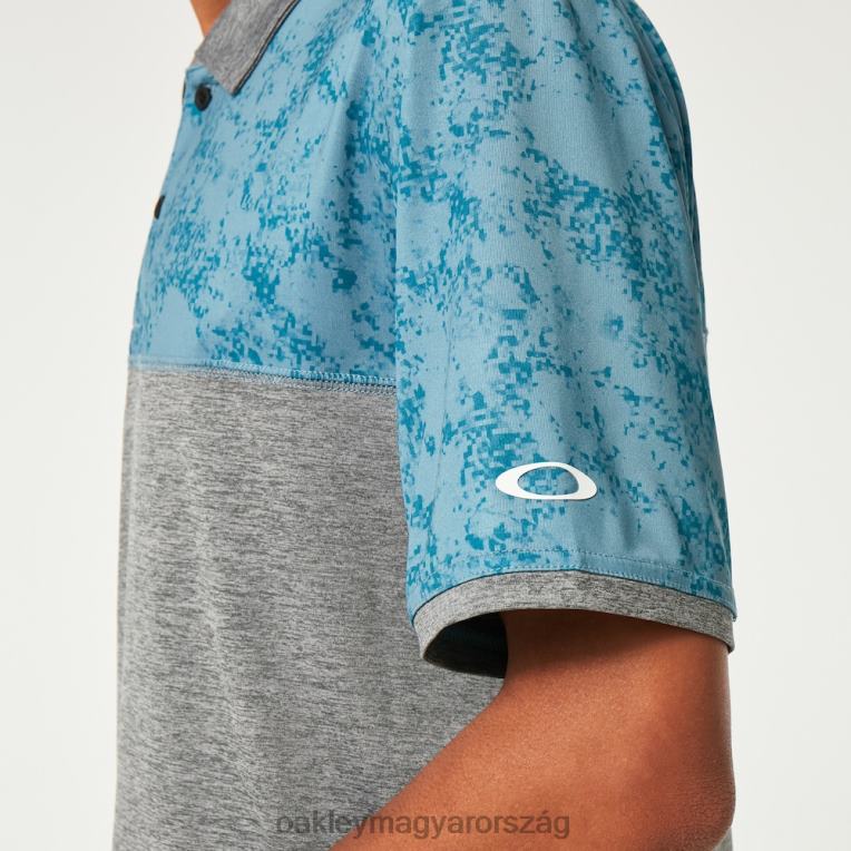 Oakley homoktömb póló 6PVBJ2185 ruhák aurora kék