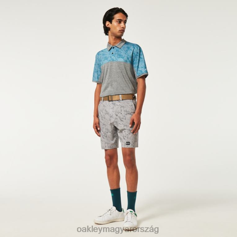 Oakley homoktömb póló 6PVBJ2185 ruhák aurora kék