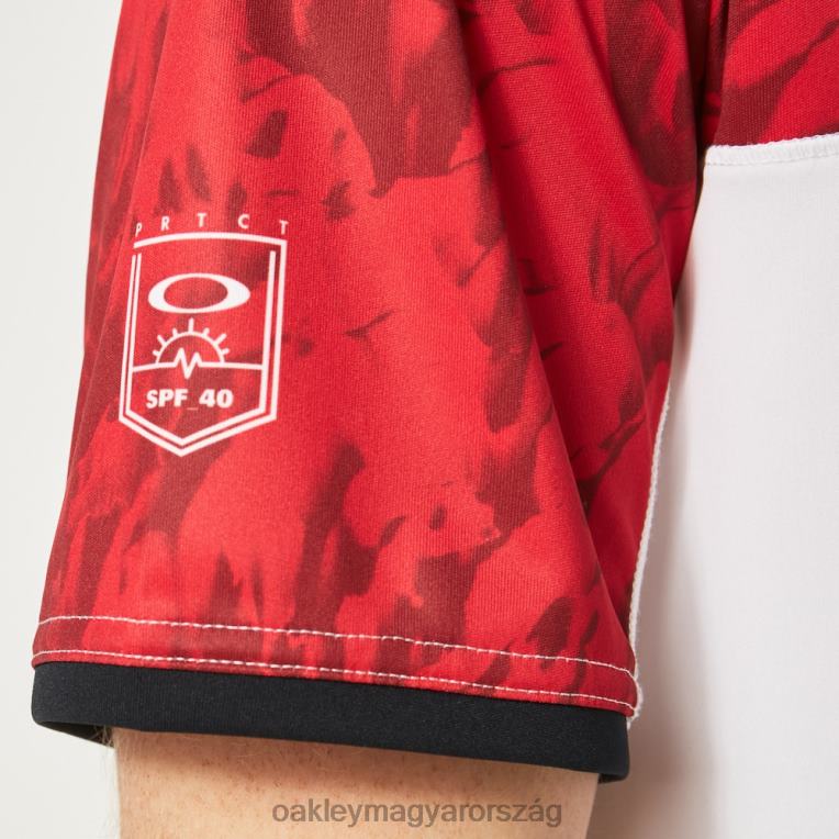 Oakley mtndye clrblk polo 6PVBJ2358 ruhák vas vörös