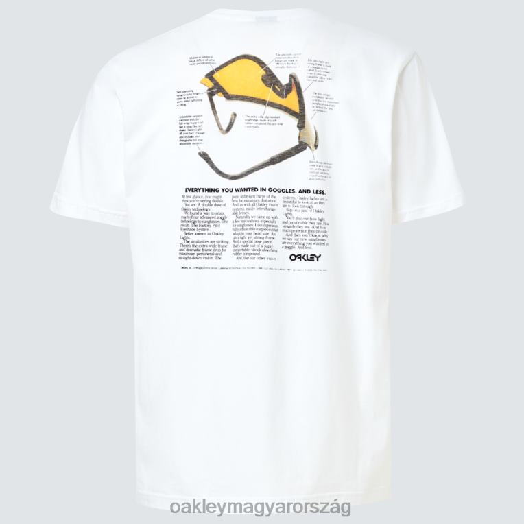 Oakley Heritage szemhéjfesték póló 6PVBJ2416 ruhák fehér