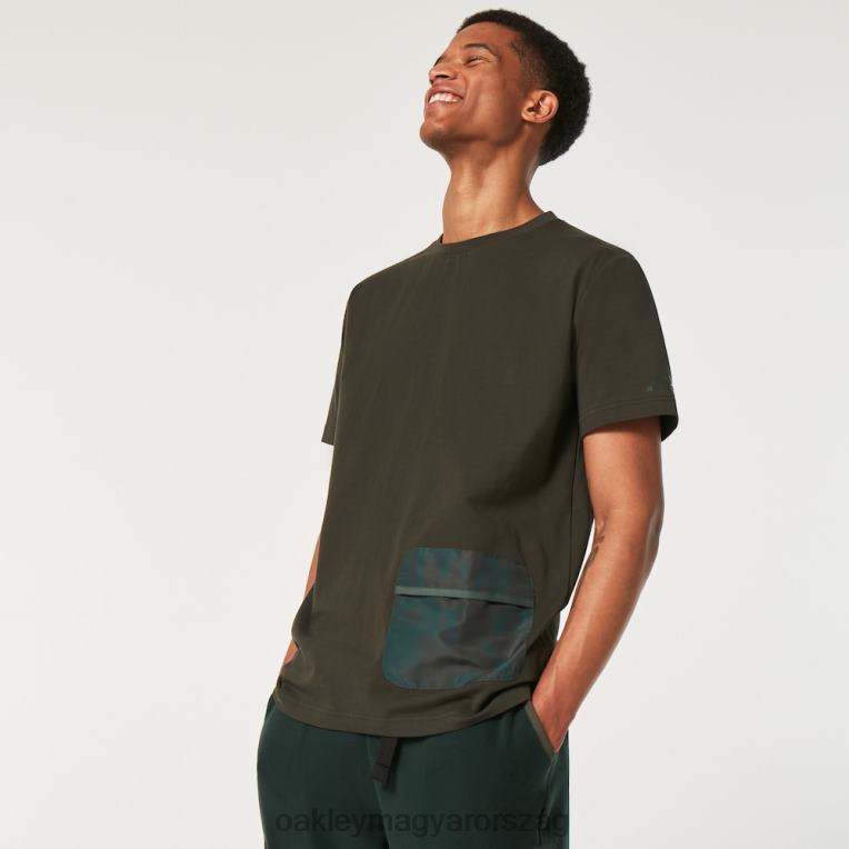 Oakley Wanderlust zsebpóló 6PVBJ2333 ruhák új sötét ecset