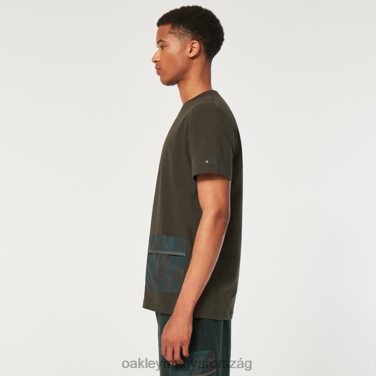 Oakley Wanderlust zsebpóló 6PVBJ2333 ruhák új sötét ecset