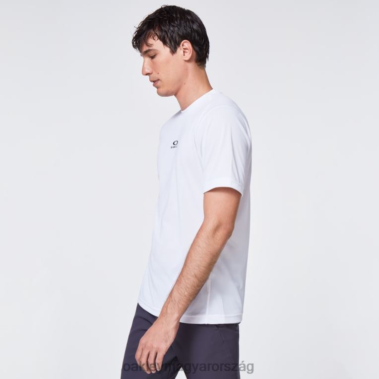 Oakley alapozó edzés rövid ujjú póló 6PVBJ2407 ruhák fehér