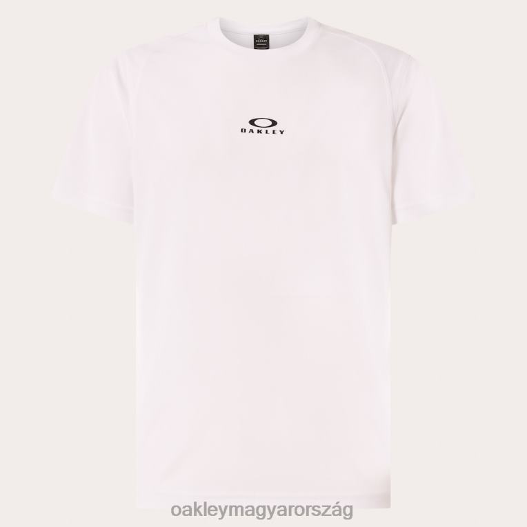 Oakley alapozó edzés rövid ujjú póló 6PVBJ2407 ruhák fehér