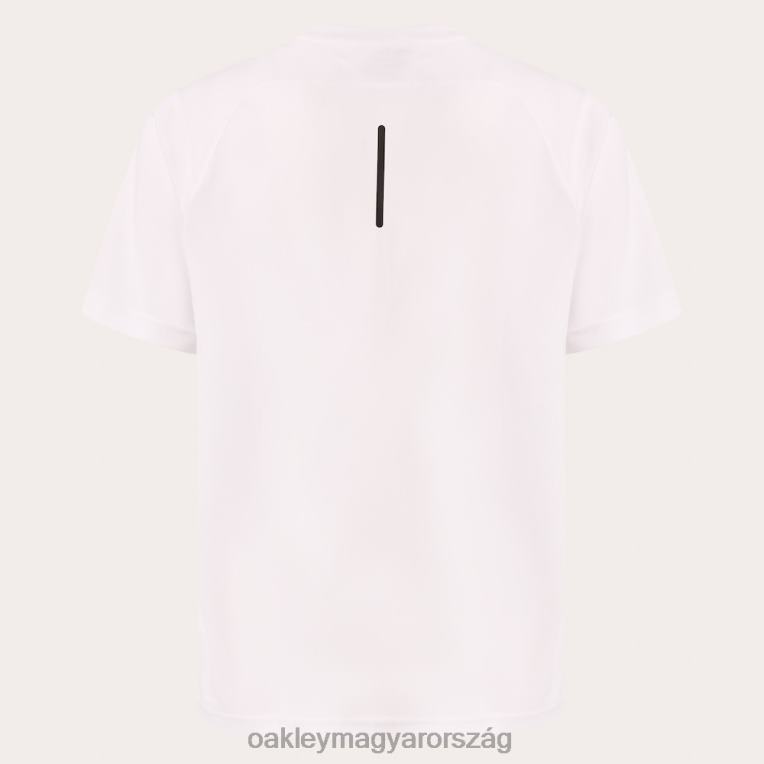 Oakley alapozó edzés rövid ujjú póló 6PVBJ2407 ruhák fehér