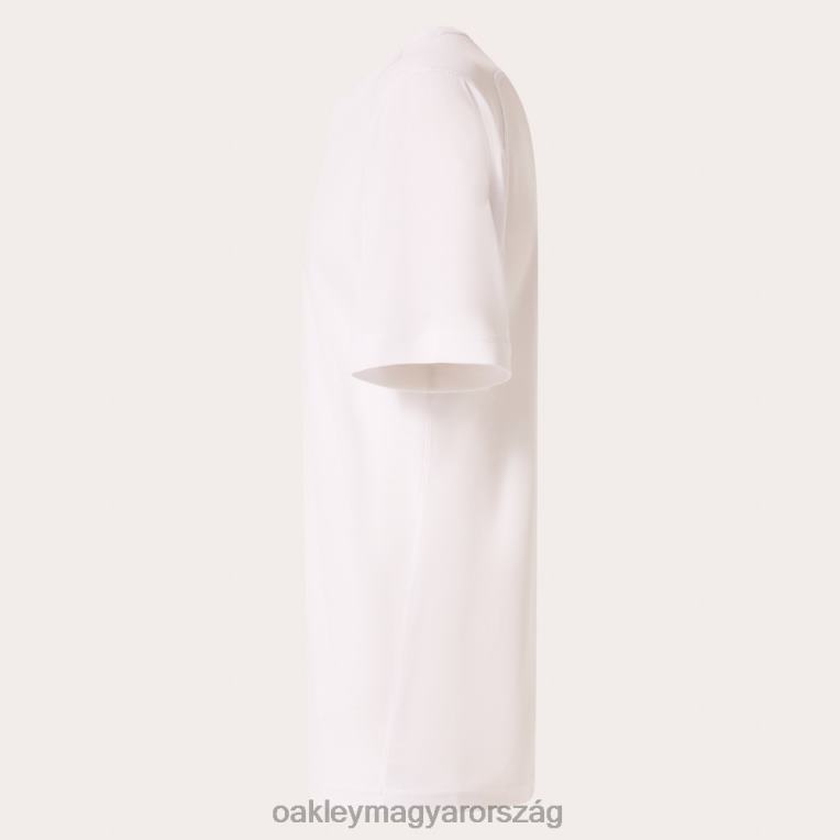Oakley alapozó edzés rövid ujjú póló 6PVBJ2407 ruhák fehér