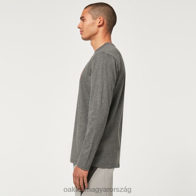 Oakley b1b ls pólóba zárva 6PVBJ2369 ruhák új sportos szürke