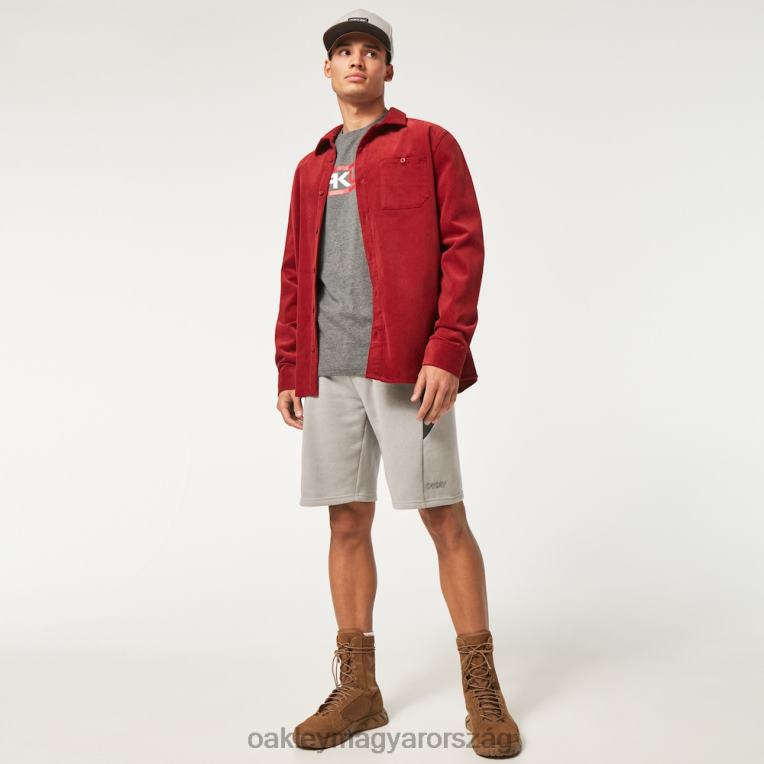 Oakley b1b ls pólóba zárva 6PVBJ2369 ruhák új sportos szürke