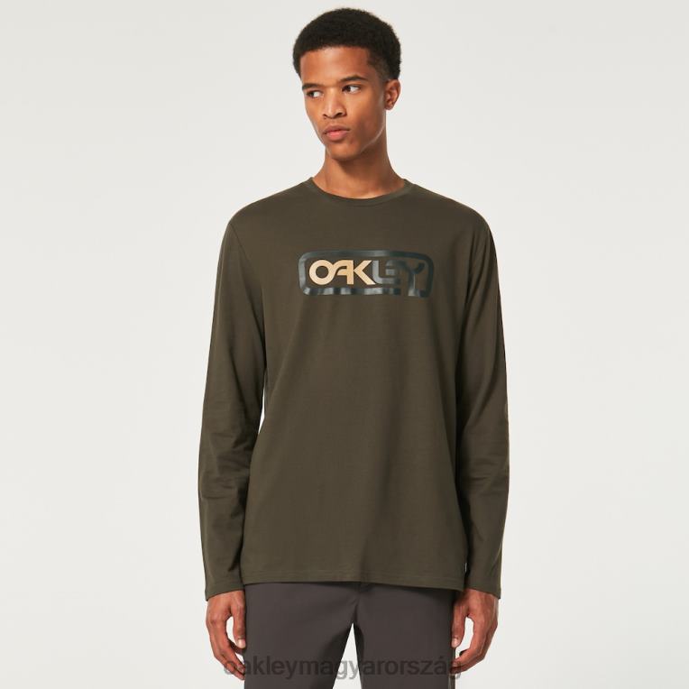 Oakley b1b ls pólóba zárva 6PVBJ2373 ruhák új sötét ecset