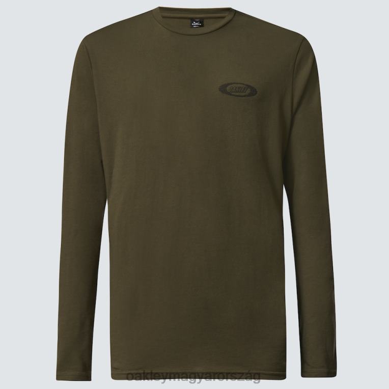 Oakley bf ellipszis ls tee 6PVBJ2582 ruhák új sötét ecset