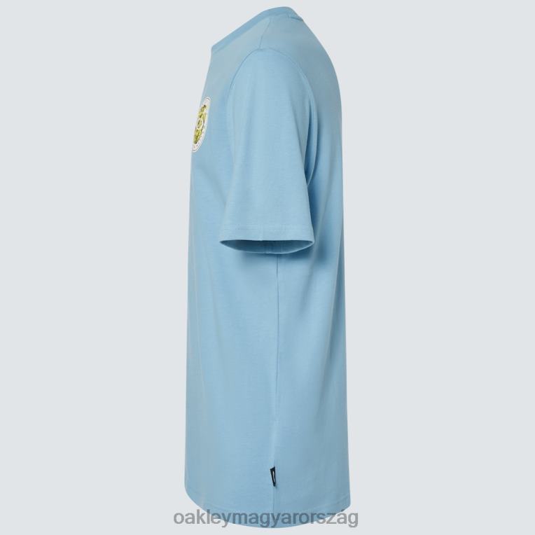 Oakley golf elme póló 6PVBJ2210 ruhák kőmosó kék
