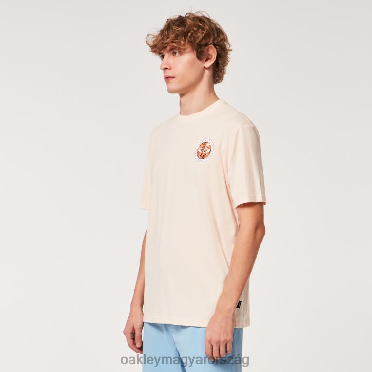 Oakley golf elme póló 6PVBJ2212 ruhák pasztell narancs