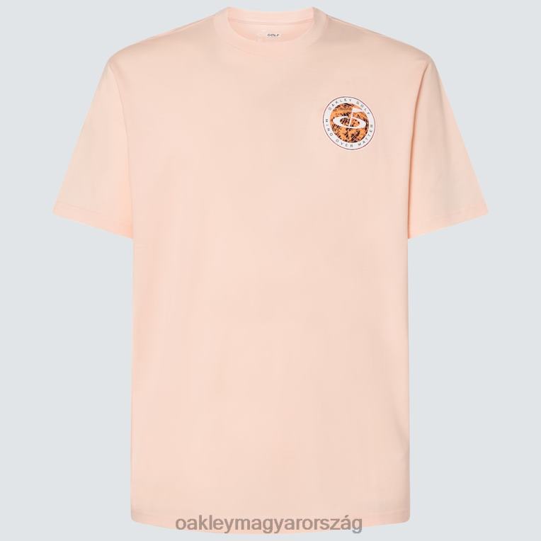 Oakley golf elme póló 6PVBJ2212 ruhák pasztell narancs
