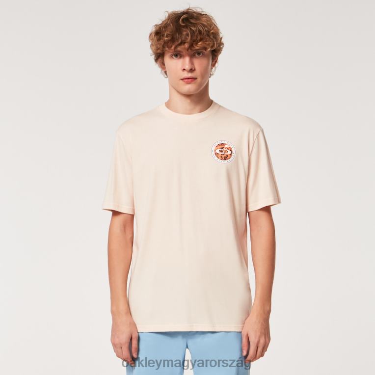 Oakley golf elme póló 6PVBJ2212 ruhák pasztell narancs