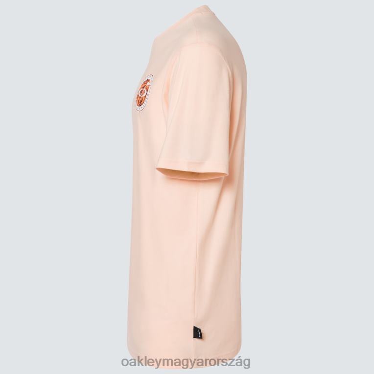 Oakley golf elme póló 6PVBJ2212 ruhák pasztell narancs
