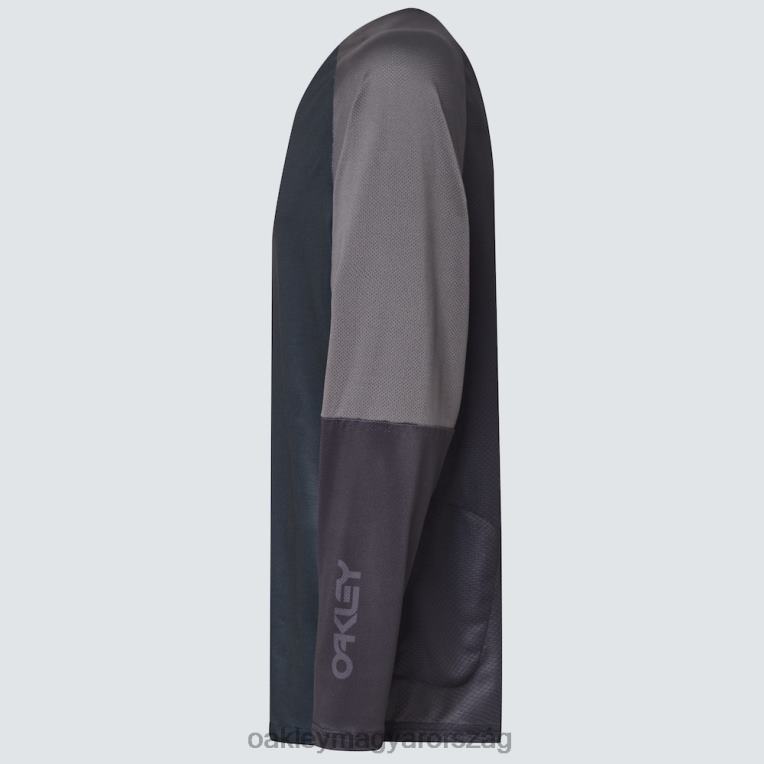 Oakley gyári pilóta mtb ls mez ii 6PVBJ2620 ruhák fekete/kovácsolt vas