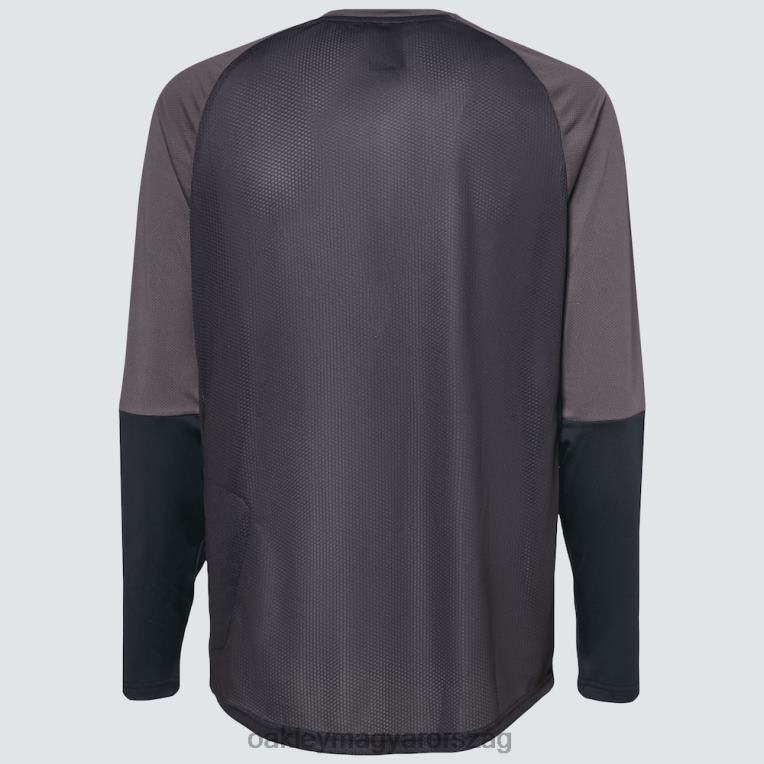 Oakley gyári pilóta mtb ls mez ii 6PVBJ2620 ruhák fekete/kovácsolt vas