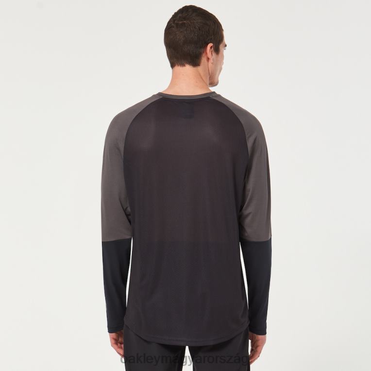 Oakley gyári pilóta mtb ls mez ii 6PVBJ2620 ruhák fekete/kovácsolt vas