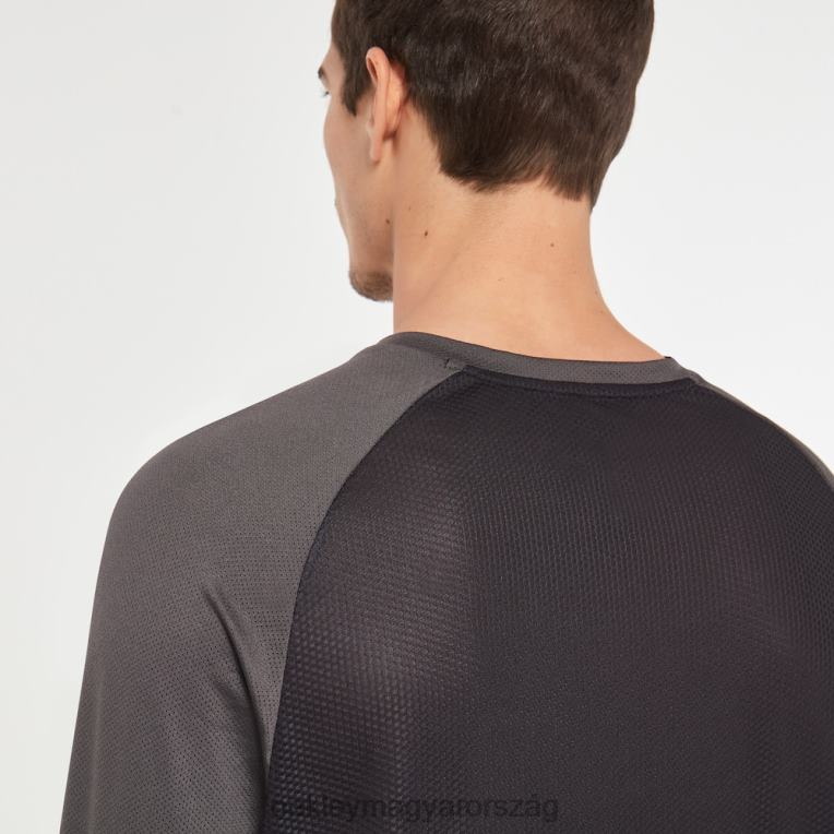 Oakley gyári pilóta mtb ls mez ii 6PVBJ2620 ruhák fekete/kovácsolt vas