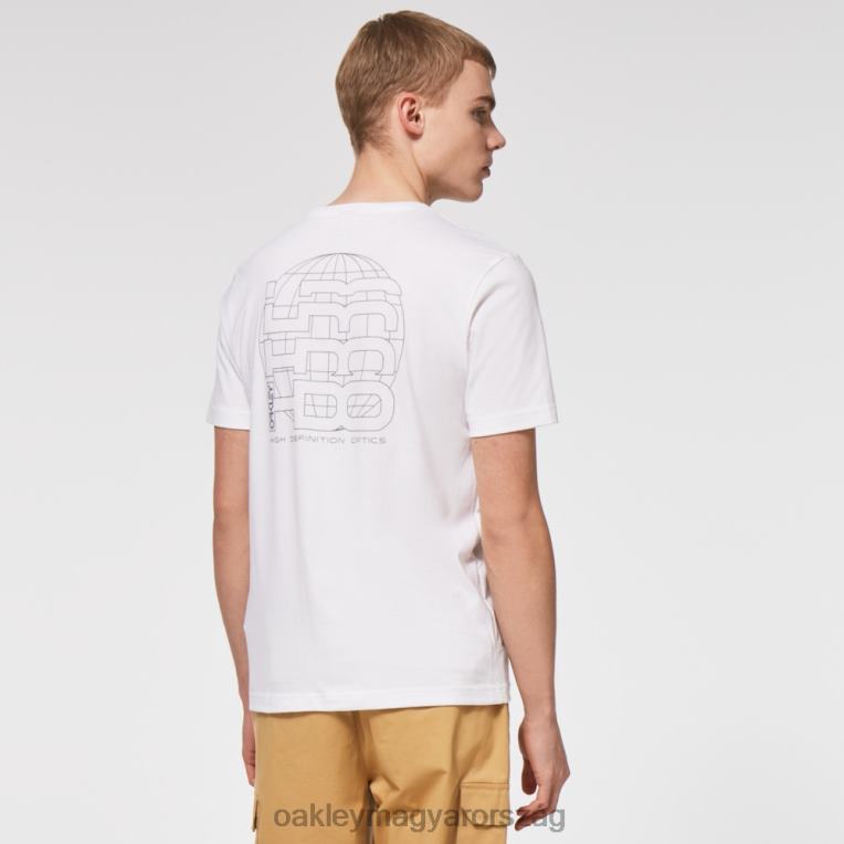 Oakley hdo ismétlés póló 6PVBJ2458 ruhák fehér