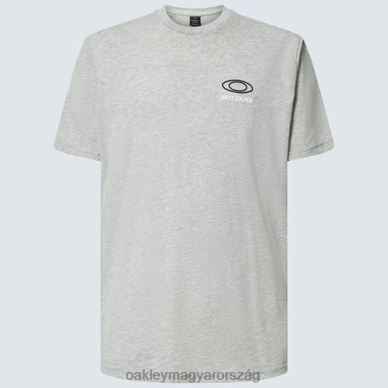 Oakley jövőbeli koalíciós póló 6PVBJ2288 ruhák új gránit hthr