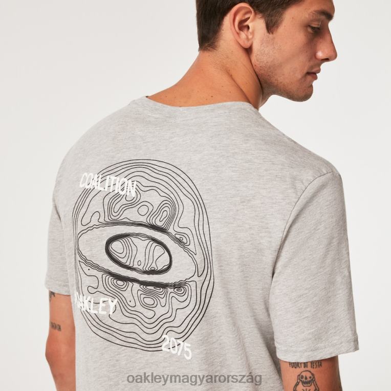 Oakley jövőbeli koalíciós póló 6PVBJ2288 ruhák új gránit hthr