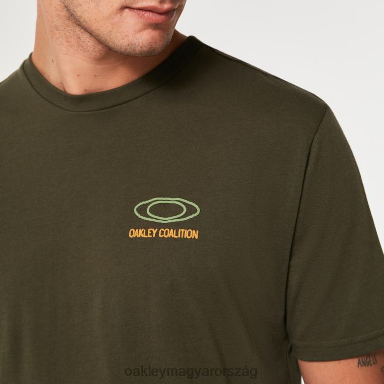 Oakley jövőbeli koalíciós póló 6PVBJ2291 ruhák új sötét ecset