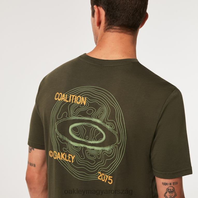 Oakley jövőbeli koalíciós póló 6PVBJ2291 ruhák új sötét ecset