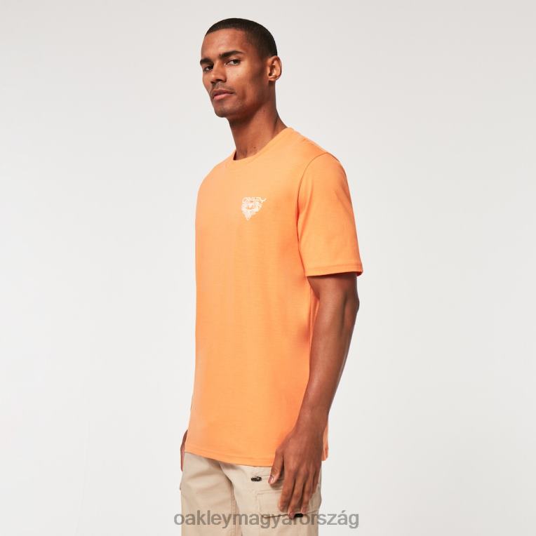 Oakley kemény töltésű póló 6PVBJ2193 ruhák lágy narancs