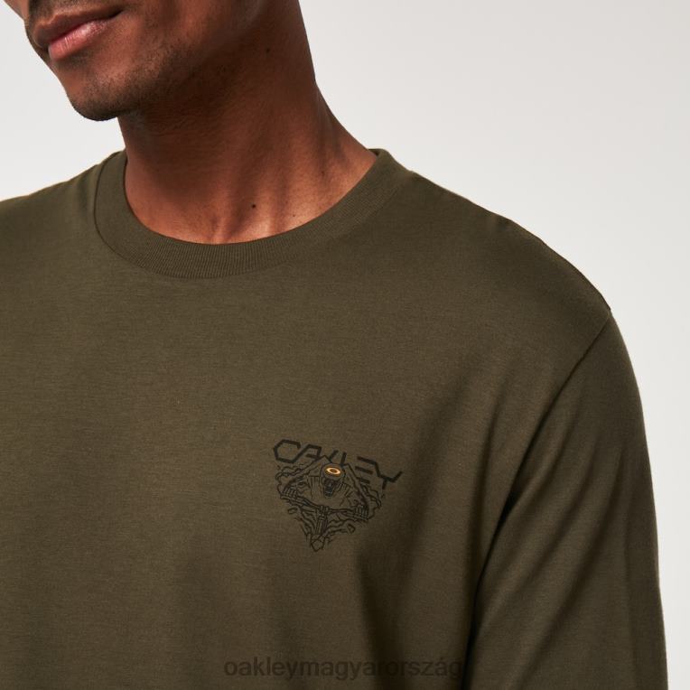 Oakley kemény töltésű póló 6PVBJ2195 ruhák új sötét ecset