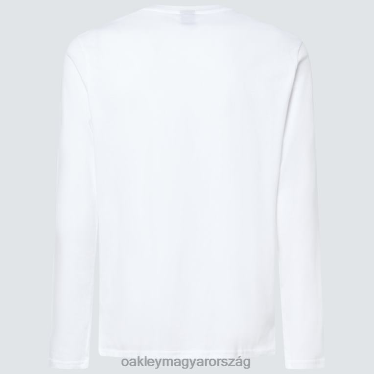 Oakley mark ii l/s tee 2.0 6PVBJ2585 ruhák fehér