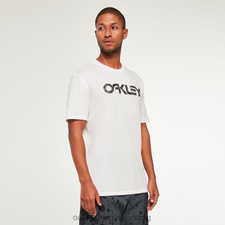 Oakley maven mark póló 6PVBJ2617 ruhák fehér