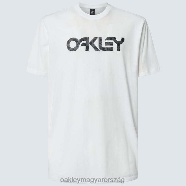 Oakley maven mark póló 6PVBJ2617 ruhák fehér