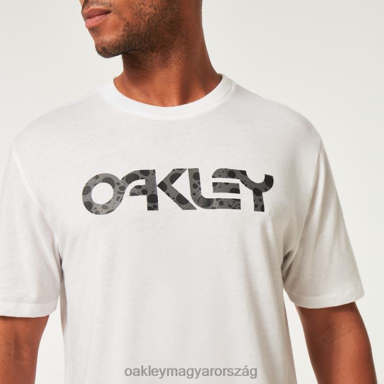 Oakley maven mark póló 6PVBJ2617 ruhák fehér