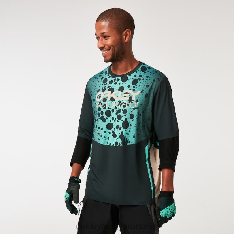 Oakley maven rc ss mez 6PVBJ2610 ruhák zöld béka