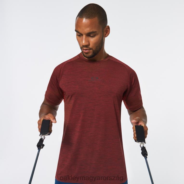Oakley o fit rc ss póló 6PVBJ2497 ruhák vasvörös hanga