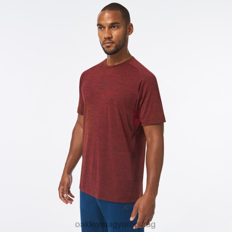 Oakley o fit rc ss póló 6PVBJ2497 ruhák vasvörös hanga