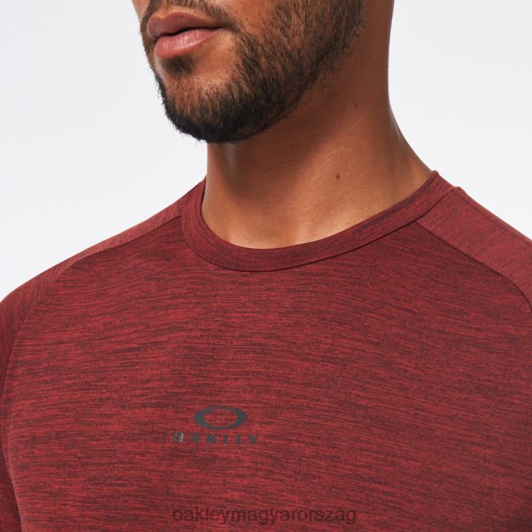 Oakley o fit rc ss póló 6PVBJ2497 ruhák vasvörös hanga